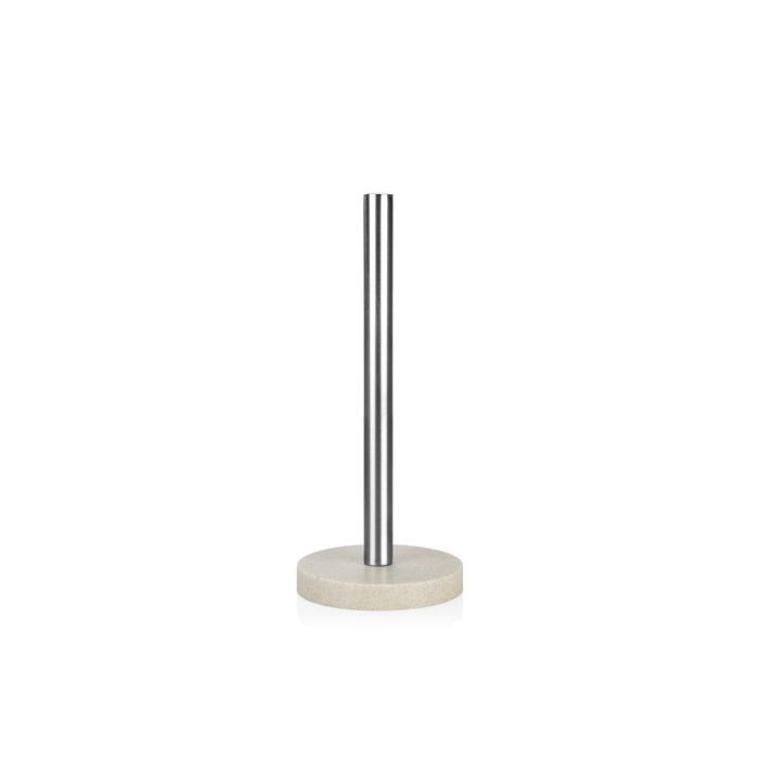 Andrea House Portarrollos de cocina inox con base de resina beige, ø 13,5 x 33 cm 0 Andrea House Portarrollos de cocina inox con base de resina beige, ø 13,5 x 33 cm 0
