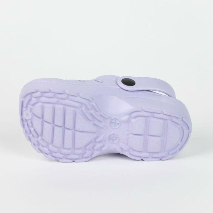 Zuecos de Playa Stitch Morado 2