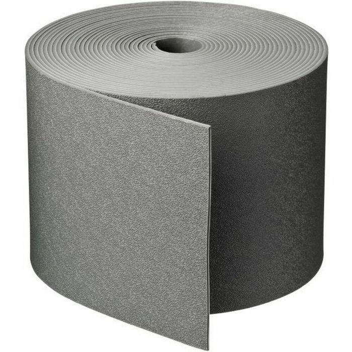 Nature Borde de Jardín Polipropileno 3 mm H 15 cm x 10 m Gris Flexible Reutilizable Tratamiento UV