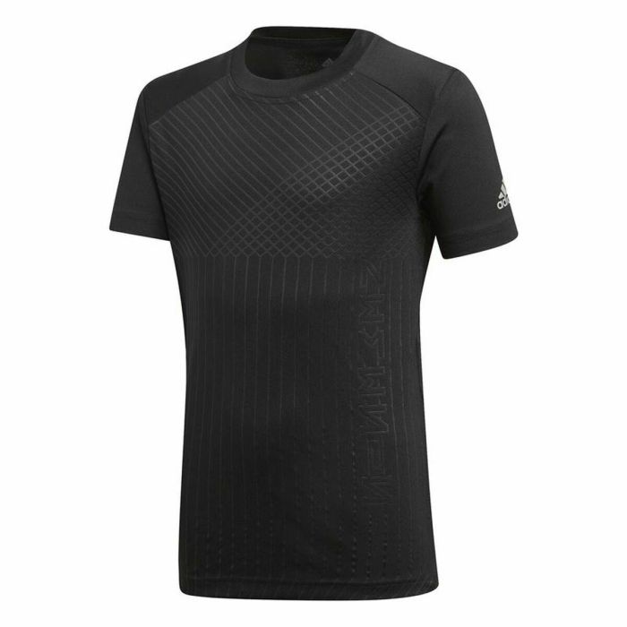 Camiseta de Fútbol de Manga Corta para Niños Adidas Nemeziz Negro 0 Camiseta de Fútbol de Manga Corta para Niños Adidas Nemeziz Negro 0
