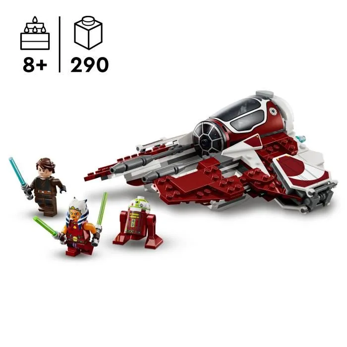 Lego Star Wars Interceptor Jedi De Ahsoka Juego De Construccion 8+ 1
