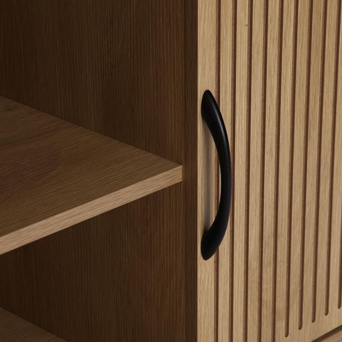 Mueble para TV Nashville Versa 40x45x120 cm - Madera MDF y Metal 3 Mueble para TV Nashville Versa 40x45x120 cm - Madera MDF y Metal 3