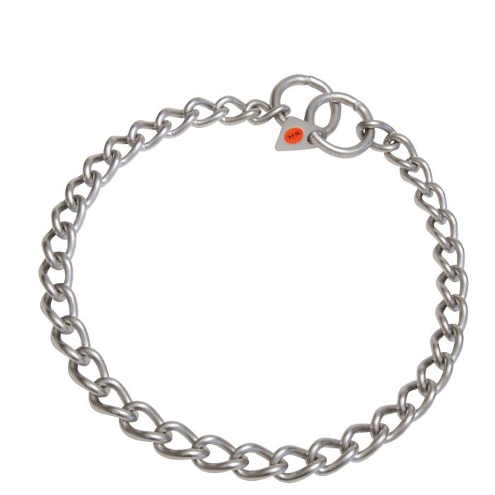 Collar Eslabon Retorcido Inox. Mate 45 cm*3 mm Collar Eslabon Retorcido Inox. Mate 45 cm*3 mm