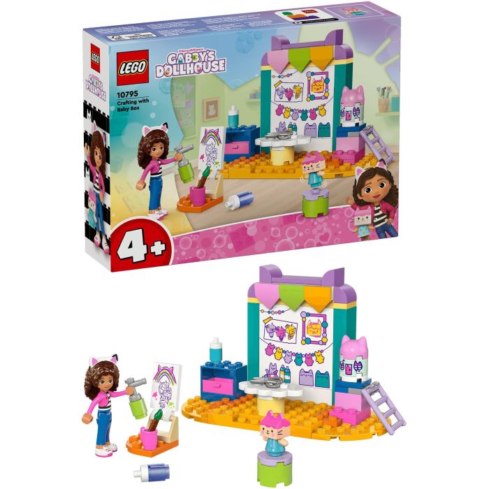 LEGO 10795 La Casa de Gabby Creaciones con Bebé Box – Set de Construcción de Manualidades con Personajes Gabby y Bebé Box para Niños +4 años 14