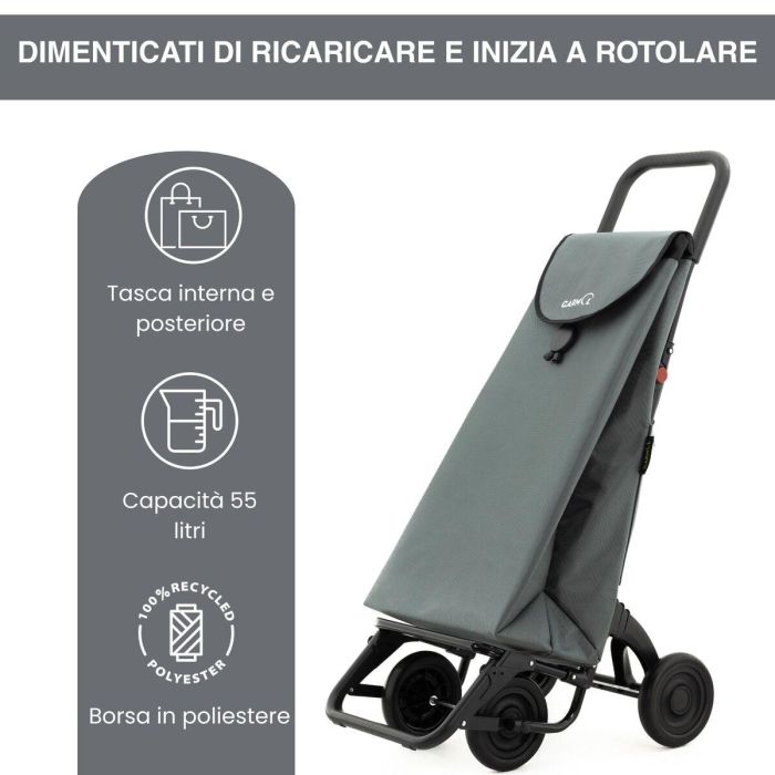 Carro de Compra Garmol 218G4 TRA Gris 3