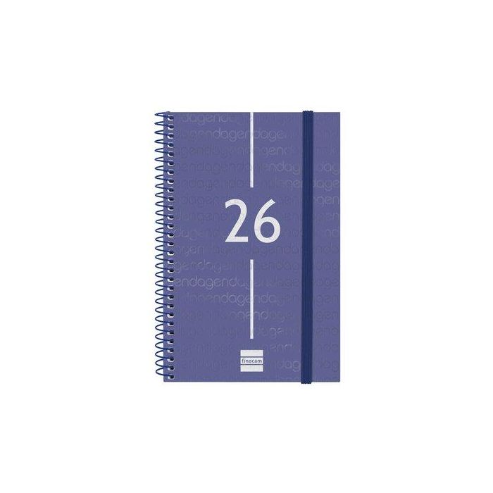 Finocam Agenda E5-117x181 mm Svh Tapa Pp Azul Espiral 2026