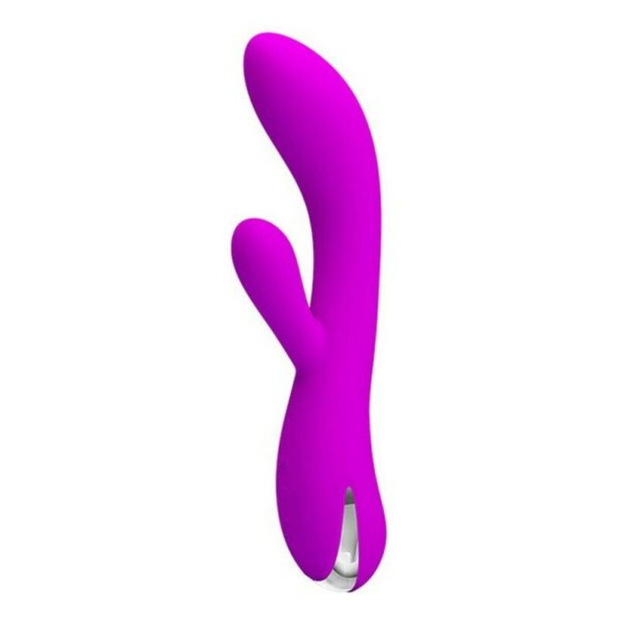 Vibrador Doble Estimulación Pretty Love Wilbur Rosa (11 cm) 3