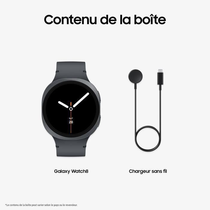 Reloj inteligente Samsung Galaxy Watch8 de 44 mm con Bluetooth y color grafito 1 Reloj inteligente Samsung Galaxy Watch8 de 44 mm con Bluetooth y color grafito 1