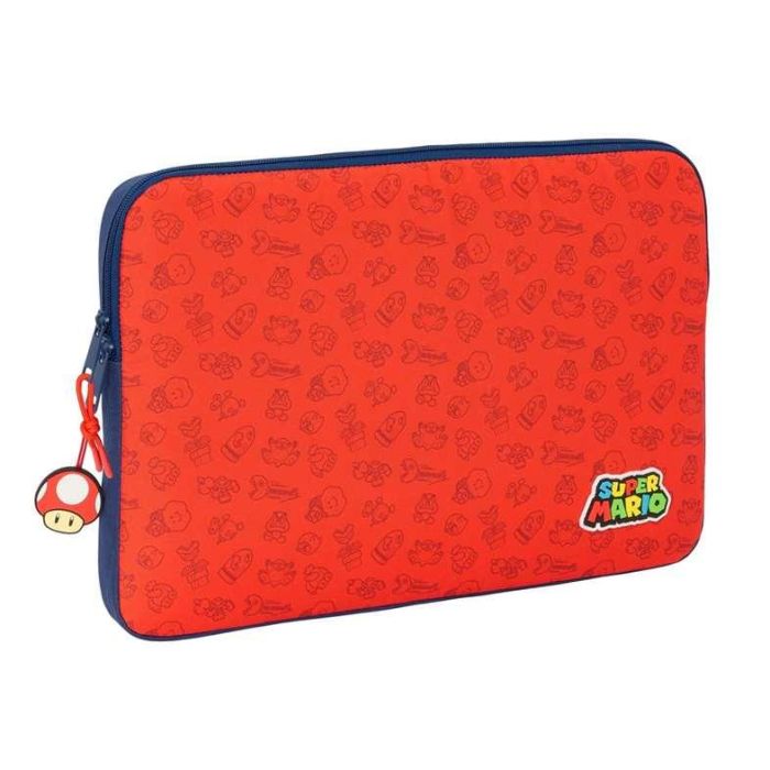 Safta Funda Portatil 15,6" Super Mario "Trick" 39,5x27,5x3,5cm