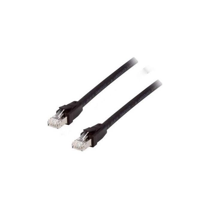 Equip Patchkabel Cat8.1 S/FTP 2xRJ45 5.00m schwarz LSZH Polybeutel 0 Equip Patchkabel Cat8.1 S/FTP 2xRJ45 5.00m schwarz LSZH Polybeutel 0