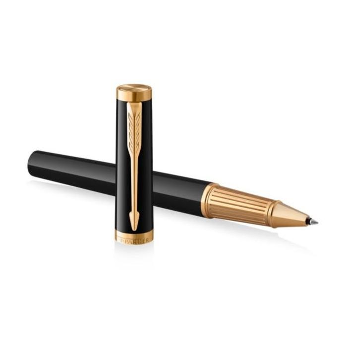 PARKER Rollerball Ingenuity Schwarz glänzend G.T. schwarz F Geschenkbox 3