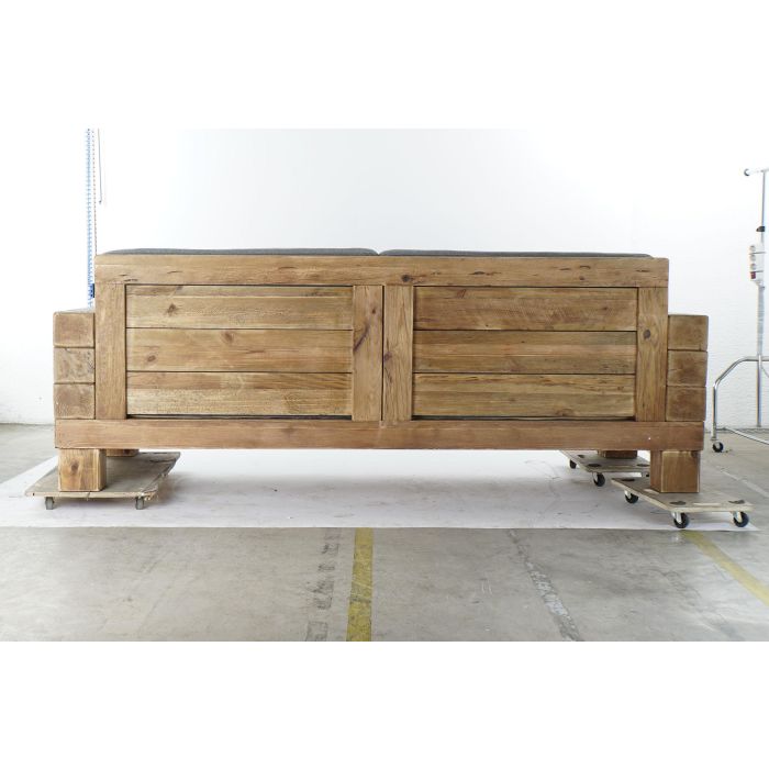 DKD Home Decor Sofá Alpino Gris Natural 224 x 95 x 82 cm 7