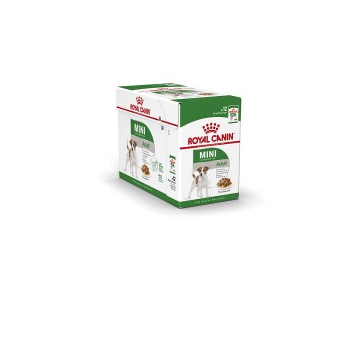 Royal Canin Canine Mini Adult - Alimento para perros adultos razas pequeñas (1-10 kg), 12 bolsitas de 85 gr Royal Canin Canine Mini Adult - Alimento para perros adultos razas pequeñas (1-10 kg), 12 bolsitas de 85 gr