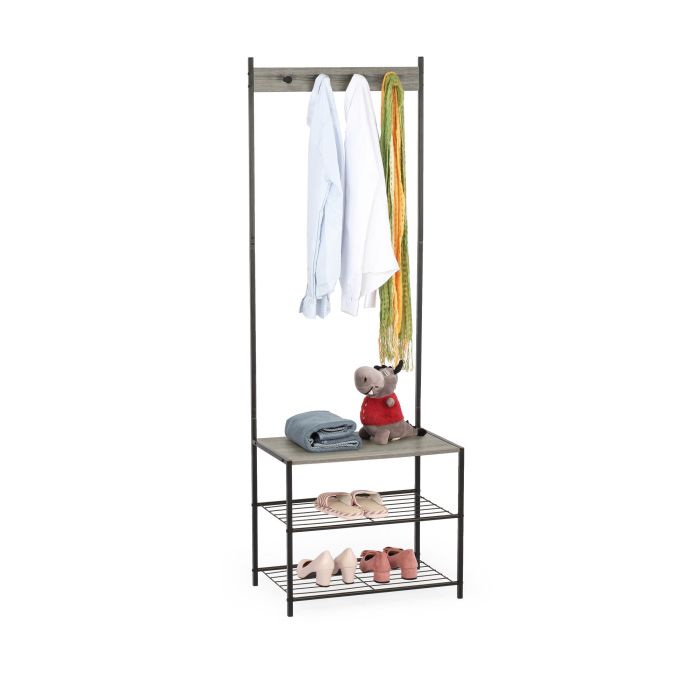 Estanteria/Perchero Metal-Madera Moblekit (3 Unidades) 4