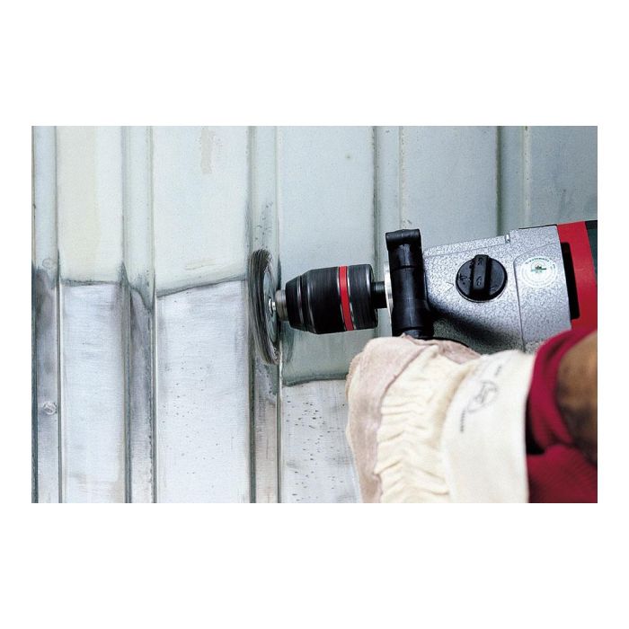 Wolfcraft 2100000 Cepillo de Disco de Alambre de Acero Ø75 x 10 mm Vástago Hexagonal 1