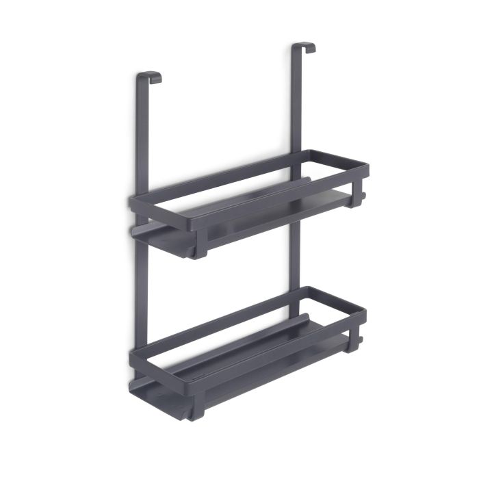 Emuca Estante para tarros de especias Titane, Acero, Gris antracita