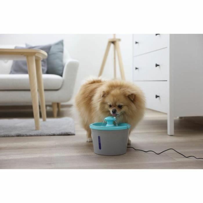 Fuente para Mascotas Kerbl Azul Gris Plástico 1,6 L 2 Fuente para Mascotas Kerbl Azul Gris Plástico 1,6 L 2