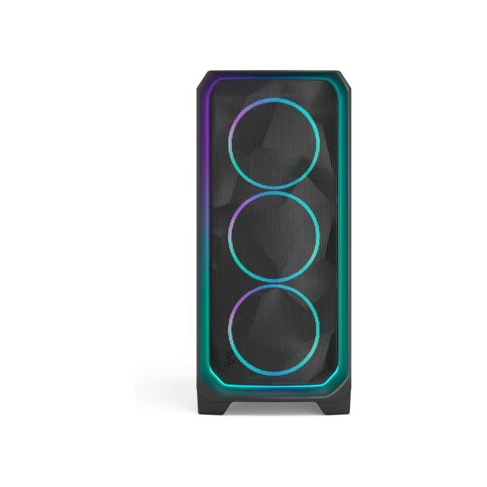 Fractal Design Caja Media Torre Meshify 3 Ambience Pro RGB Black TG Light Tint FD-C-MES3A-03 2 Fractal Design Caja Media Torre Meshify 3 Ambience Pro RGB Black TG Light Tint FD-C-MES3A-03 2