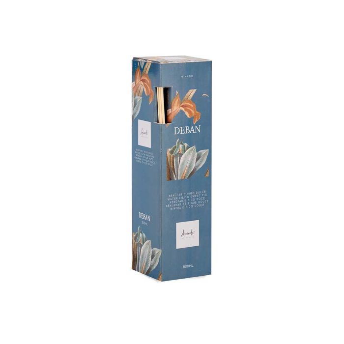 Mikado 500 ml con varilla nenúfar e higo dulce - Acorde, vidrio, 9x35.5x9 cm (6 Unidades) 2 Mikado 500 ml con varilla nenúfar e higo dulce - Acorde, vidrio, 9x35.5x9 cm (6 Unidades) 2