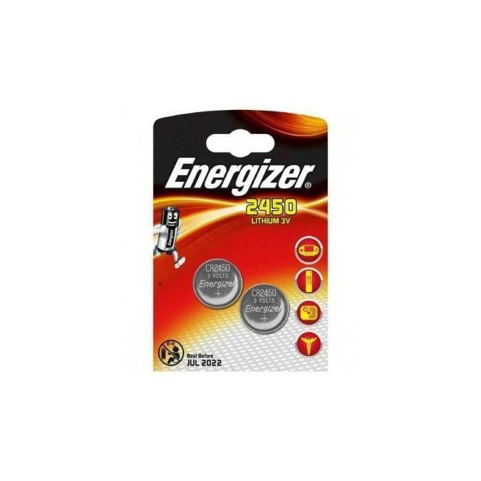 Energizer LITHIUM CR2450 2PKCR2450, Single-use battery, Energizer LITHIUM CR2450 2PKCR2450, Single-use battery,