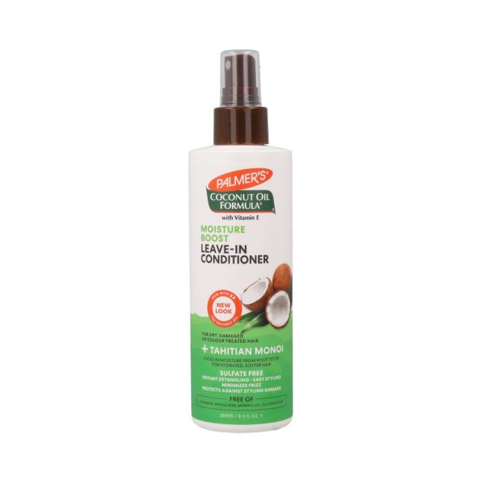 Palmer's Acondicionador sin Aclarado Coconut Oil 250ml para Cabello Seco y Rizado, Nutre y Repara con Vitamina E