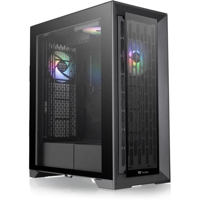 Caja de PC - THERMALTAKE - CTE T500 TG ARGB (Negro) - Torre grande - Formato E-ATX - Sin fuente de alimentación Caja de PC - THERMALTAKE - CTE T500 TG ARGB (Negro) - Torre grande - Formato E-ATX - Sin fuente de alimentación