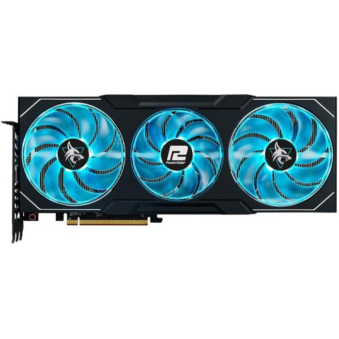 PowerColor RX 7900 XTX 24G-L/OC Radeon Hellhound OC 24GB GDDR6 Triple Ventilador PCI Express 4.0 Gaming