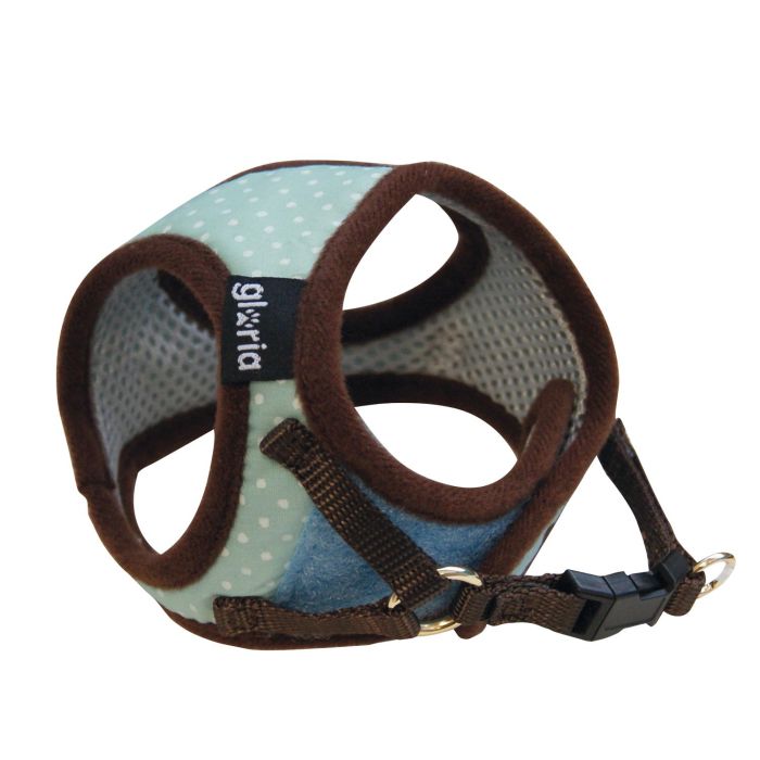 Gloria Petral Puntos Verde Talla M Cuello 27-35 cm - Malla Transpirable Acolchada con Ajuste Seguro Velcro y Cierre Rápido para Perros 8