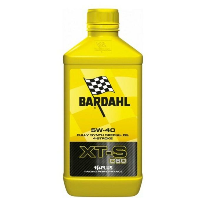 Bardahl Xt-S C60 5W40 Aceite Sintético para Motores de Moto, Máxima Protección y Rendimiento de Embrague