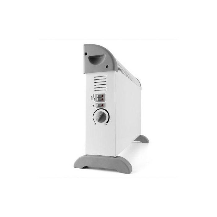Orbegozo Convector CVT 3400 C Calefactor Eléctrico 2000W 3 Niveles de Potencia 750W/1250W/2000W Termostato Regulable Protección Sobrecalentamiento Silencioso 2