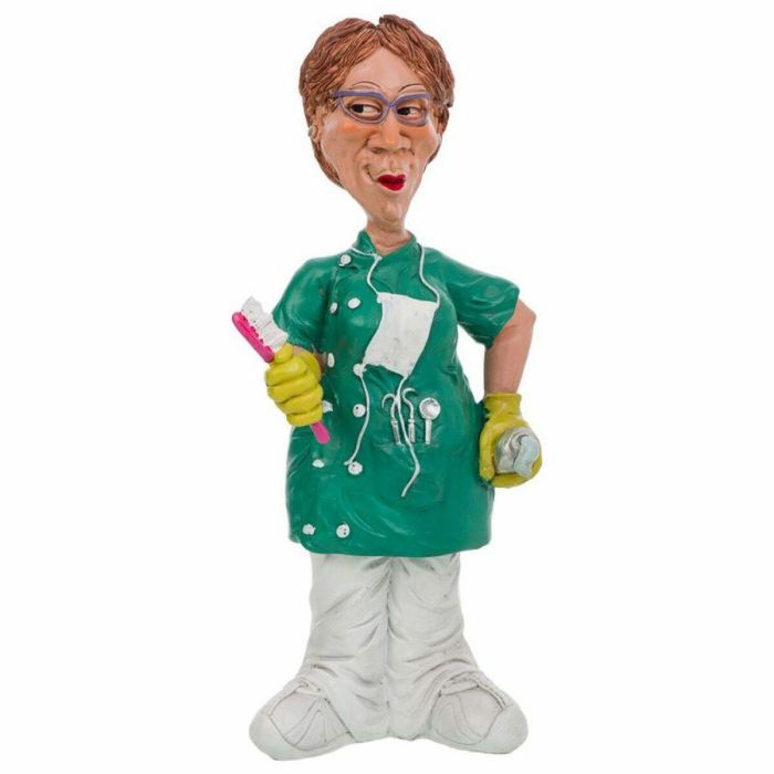 Figura Decorativa Alexandra House Living Poliresina Dentista 8 x 24 x 10 cm 4