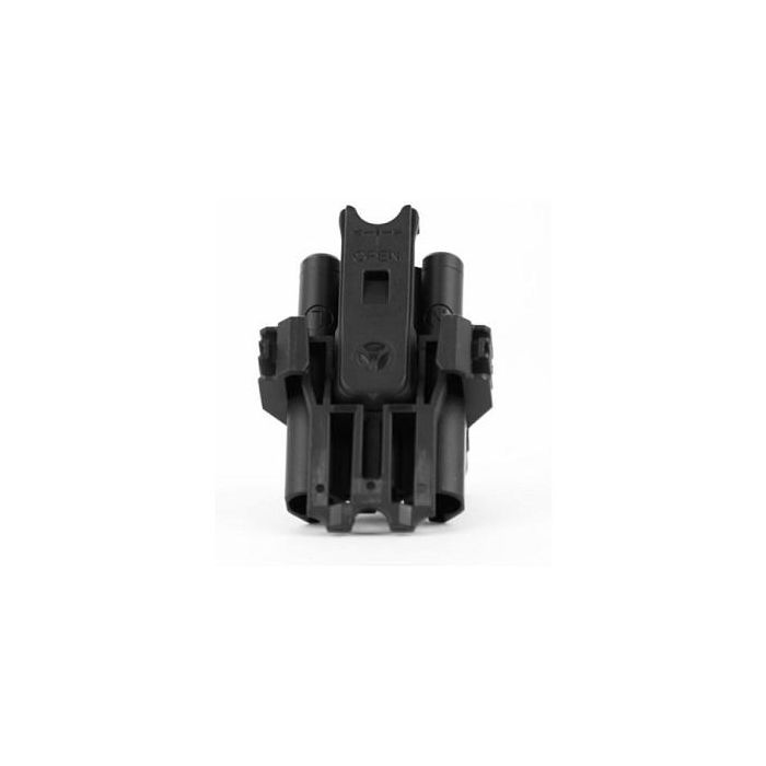 Bachmann 375.107 Bloque Terminal Wieland GST18, 1 Entrada / 2 Salidas con Posibilidad de Montaje, Color Negro