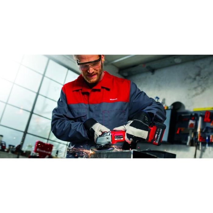 Einhell AXXIO 18/125 Q Amoladora Angular Inalámbrica de Batería 18V, Disco 125mm 1