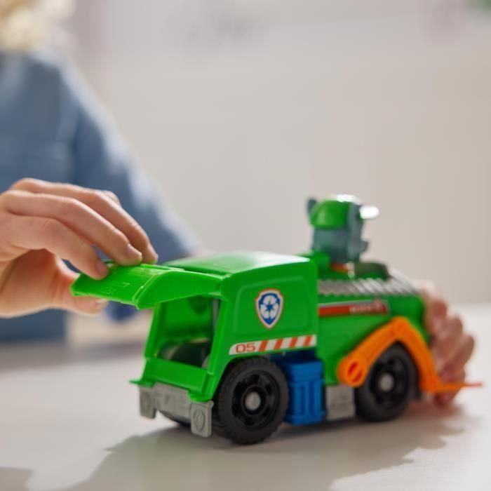 Spin Master 6071213 Rocky Paw Patrol - Vehículo Camión de Reciclaje con Montacargas Móvil y Maletero Abatible, Juguete Infantil 4 Spin Master 6071213 Rocky Paw Patrol - Vehículo Camión de Reciclaje con Montacargas Móvil y Maletero Abatible, Juguete Infantil 4