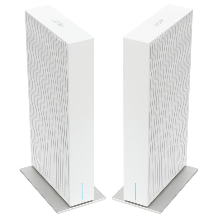 Acer Wave 7 Wifi 7 Mesh Router EU plug dual Pack Router de sobremesa Wi-Fi 7 (802.11be) Dual-band 5764 Mbit/s Dual Pack 0 Acer Wave 7 Wifi 7 Mesh Router EU plug dual Pack Router de sobremesa Wi-Fi 7 (802.11be) Dual-band 5764 Mbit/s Dual Pack 0