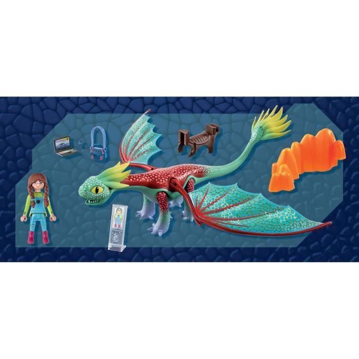Playmobil Dragones: Nine Realms: Feathers & 3 Playmobil Dragones: Nine Realms: Feathers & 3