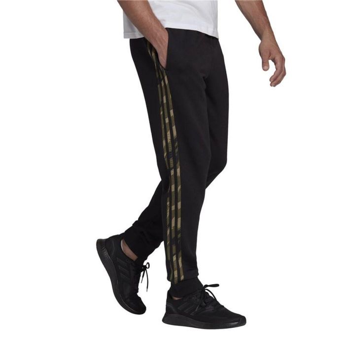 Pantalón Largo Deportivo Adidas Essentials Negro Hombre