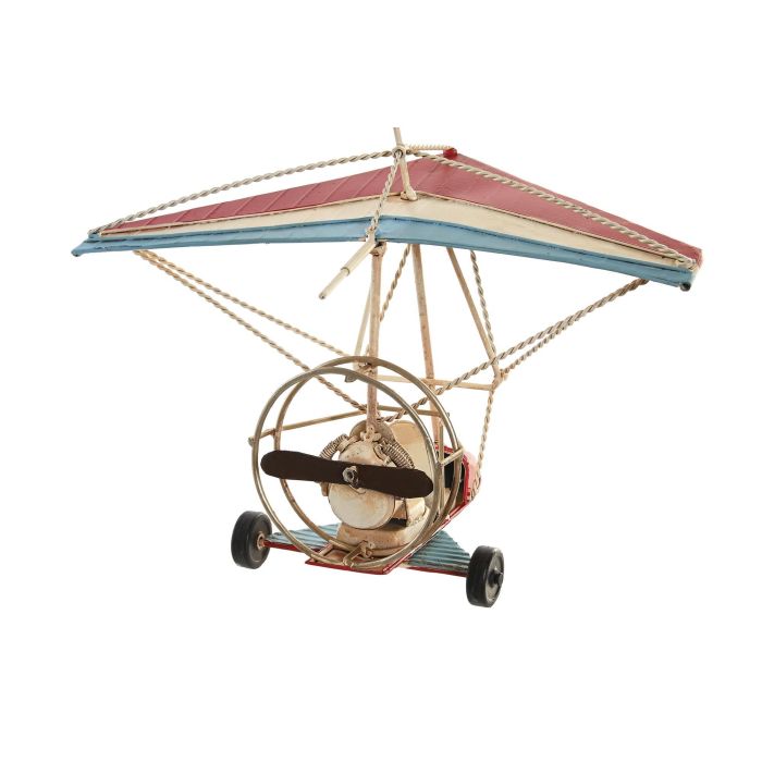 DKD Home Decor Vehículo Decoración Vintage Amarillo Verde Metal 18.5 x 25 x 32 cm (3 Unidades) 2