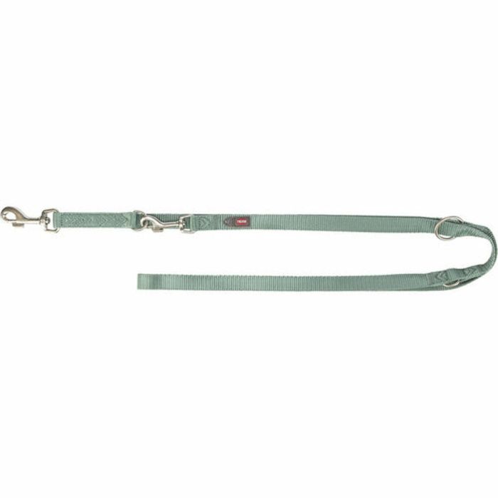 Ramal ajustable para perro Trixie Premium Verde M/L 1