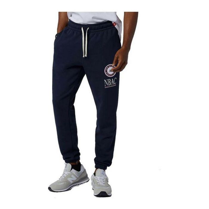 Pantalón Largo Deportivo New Balance Essentials Athletic Club Azul oscuro Hombre Pantalón Largo Deportivo New Balance Essentials Athletic Club Azul oscuro Hombre
