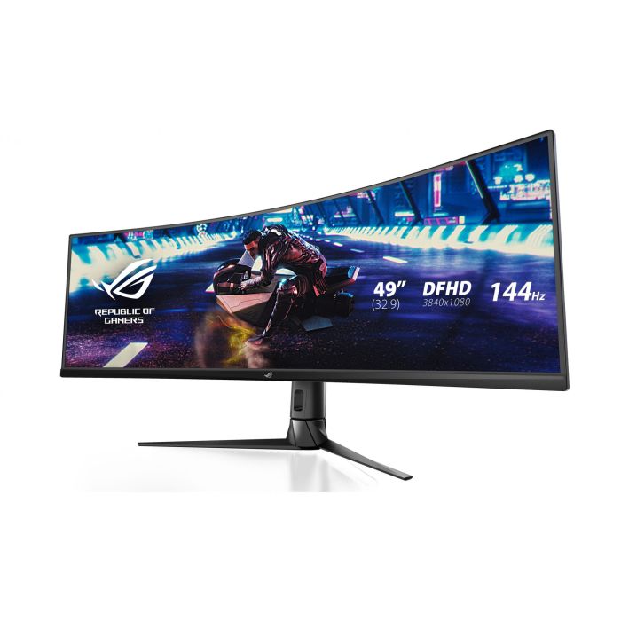ASUS ROG Strix XG49VQ Monitor Gaming 49" UW-Full HD 3840x1080 144Hz Curvo 1800R HDR FreeSync Premium Pro G-SYNC 3 ASUS ROG Strix XG49VQ Monitor Gaming 49" UW-Full HD 3840x1080 144Hz Curvo 1800R HDR FreeSync Premium Pro G-SYNC 3