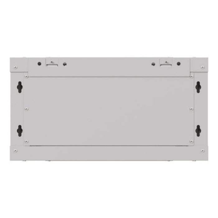 Lanberg Armario Rack 19 Pulgadas 4U 540x350x281mm Gris con Puerta Acristalada y Cerradura 4