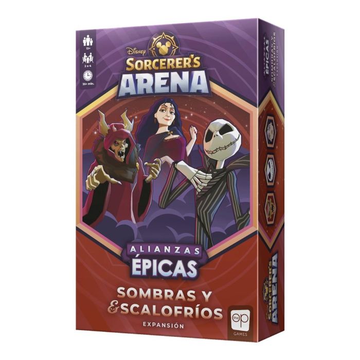 Disney USADSA03ES Juego de Mesa Sorcerer Arena Sombras y Escalofrios 0 Disney USADSA03ES Juego de Mesa Sorcerer Arena Sombras y Escalofrios 0