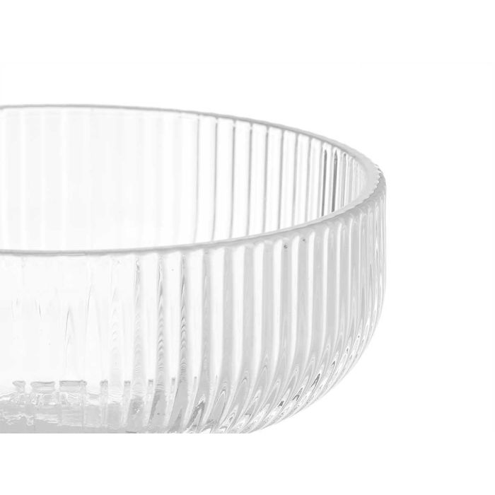 Copa Helado Transparente Rayas 310Ml Vivalto 12X9CM (24 Unidades) 3 Copa Helado Transparente Rayas 310Ml Vivalto 12X9CM (24 Unidades) 3