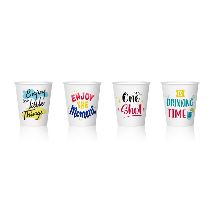 Set de 20 vasos de cartón para chupito de 50 cc - Algon (36 Cajas) 1 Set de 20 vasos de cartón para chupito de 50 cc - Algon (36 Cajas) 1