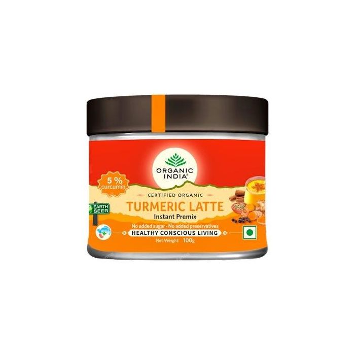 Organic India Curcuma Latte Bio 5% Curcuminoides 100 Gr