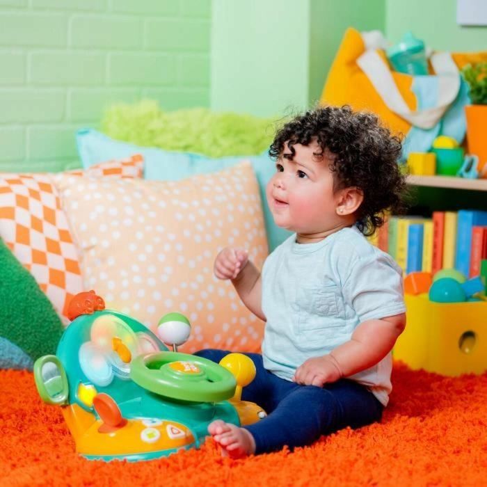 Bright Starts Volante de Juguete Luces y Colores con Sonidos Educativos para Bebé 4