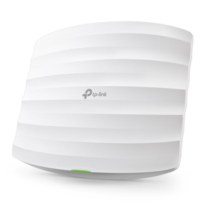 TP-Link EAP115 Omada Punto de Acceso Wi-Fi N 300 Mbps 2.4 GHz con PoE Pasivo, Puerto Gigabit y Montaje en Techo/Pared Blanco