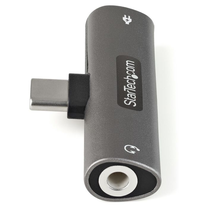 Adaptador USB C a Jack 3.5 mm Startech CDP235APDM Plata 2