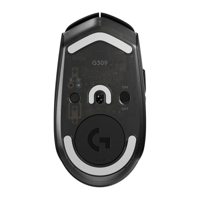 Logitech G309 Lightspeed Ratón Inalámbrico RF + Bluetooth Óptico Negro para Gaming con 2560 DPI 5